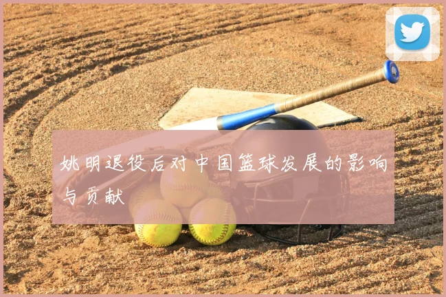 姚明退役后对中国篮球发展的影响与贡献